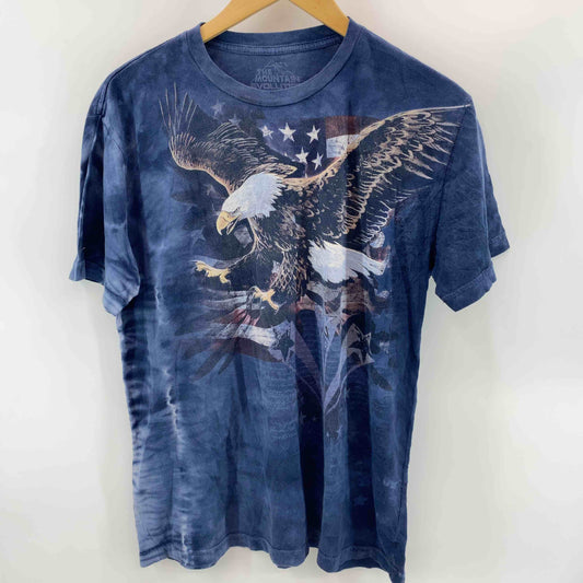 THE MOUNTAIN メンズ  Tシャツ半袖 ネイビー