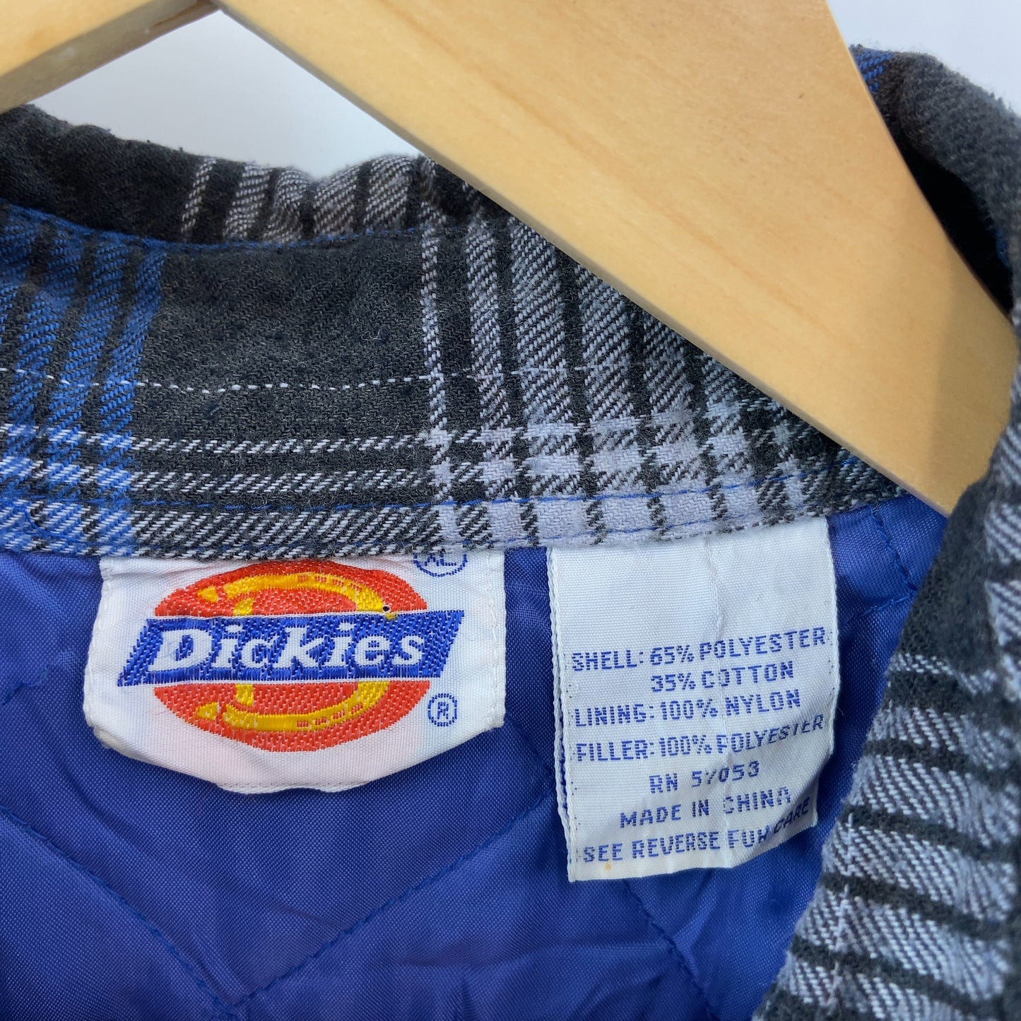 Dickies メンズ ディッキーズ チェック 中綿 シャツジャケット