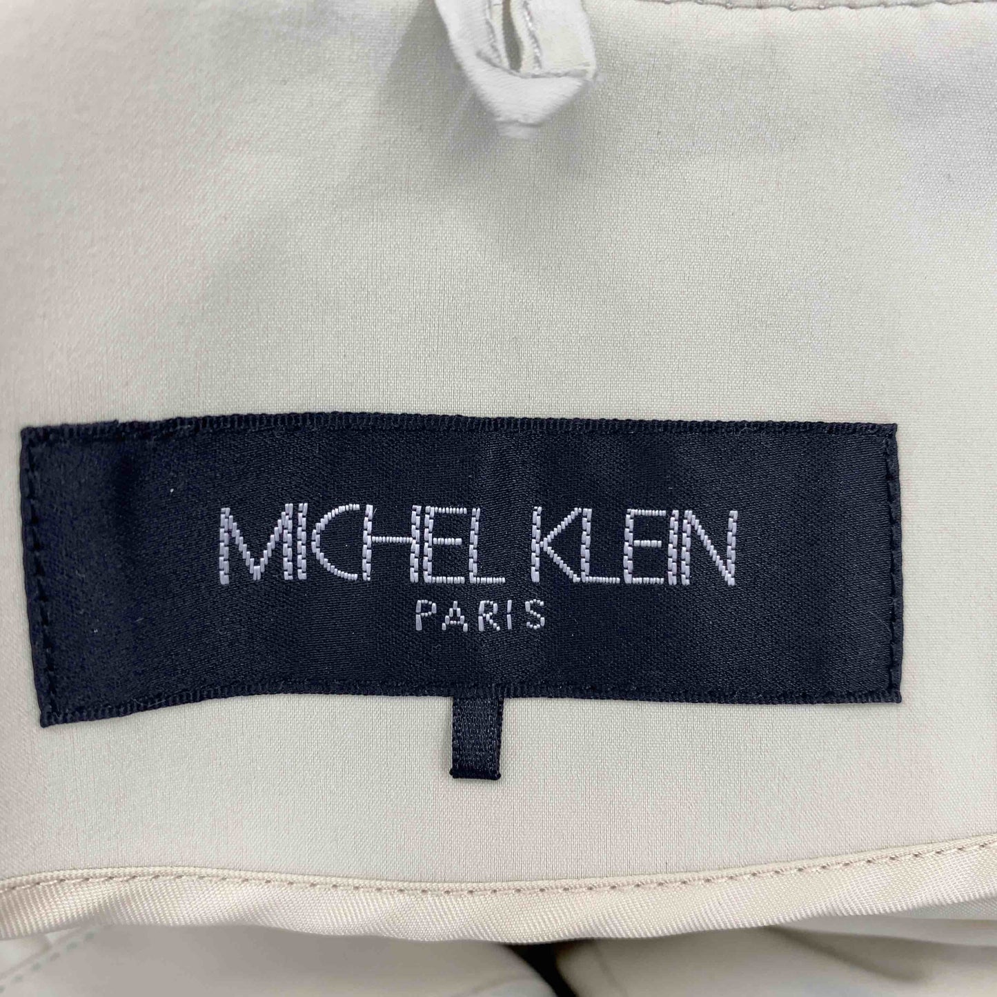 MICHEL KLEIN レディース ミッシェルクラン ロング丈 フード付き スプリングコート