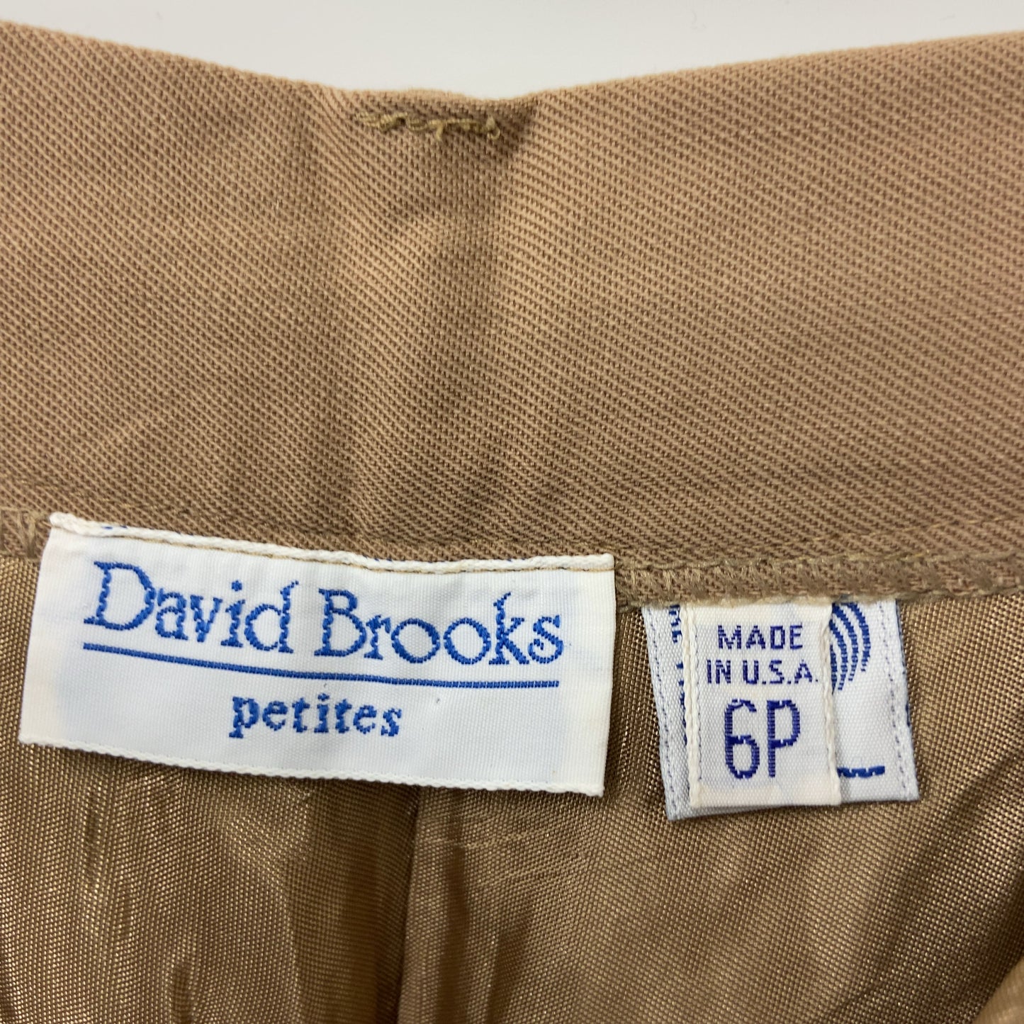 David Brooks レディース パンツ スラックス ２タック USA製