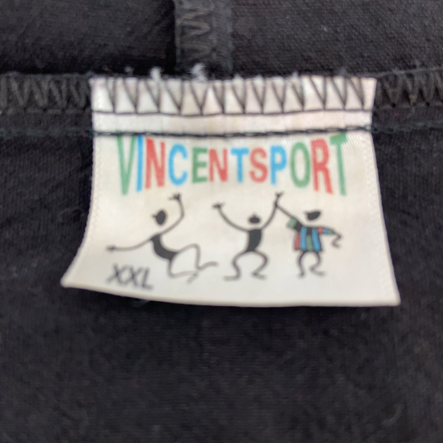 VINCENTSPORTS プリント ジップアップ パーカー