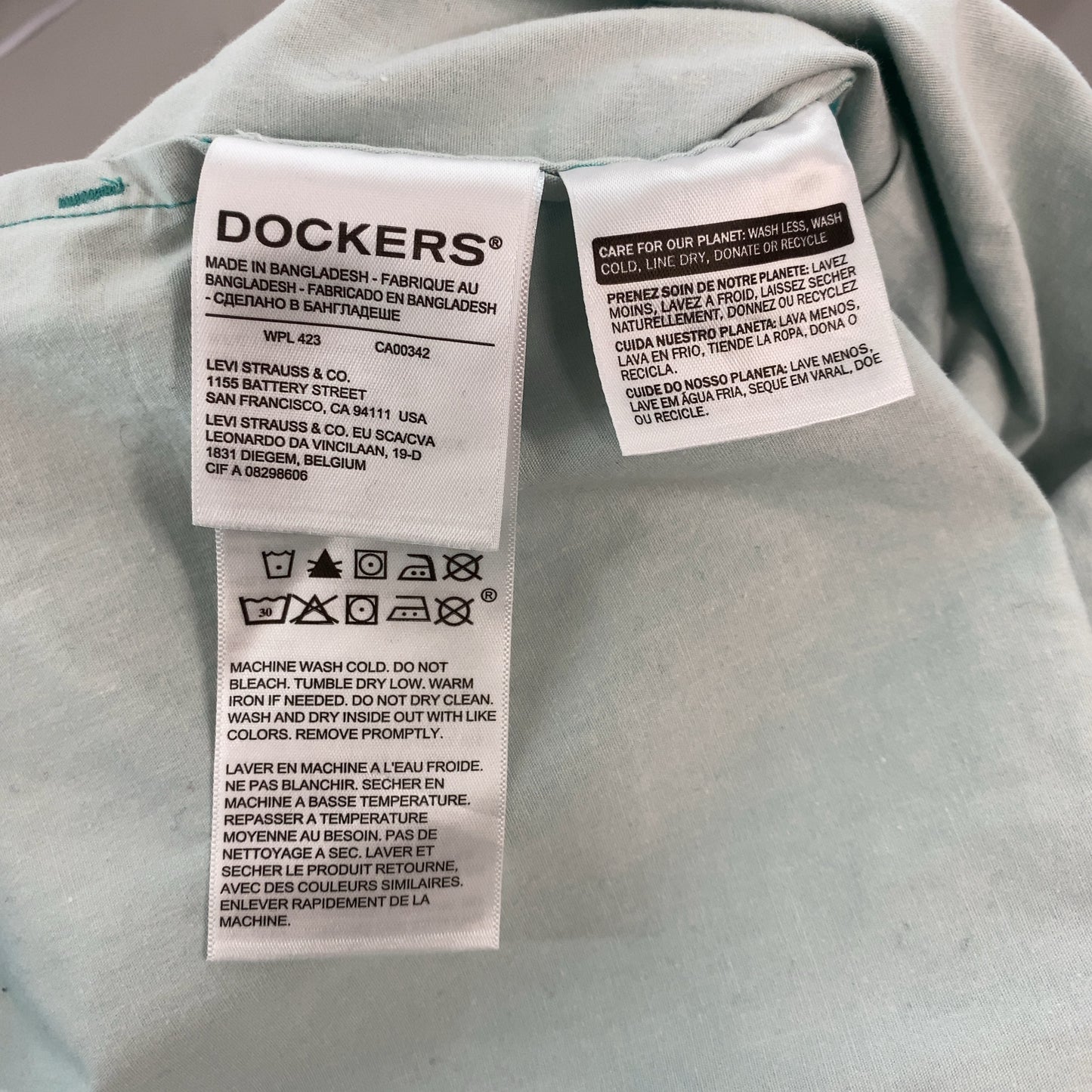 Dockers ドッカーズ レディース  グリーン パーカー