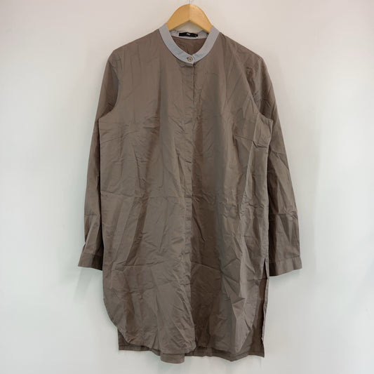 無地 シンプル レディース  シャツ/ブラウス(七部/長袖)