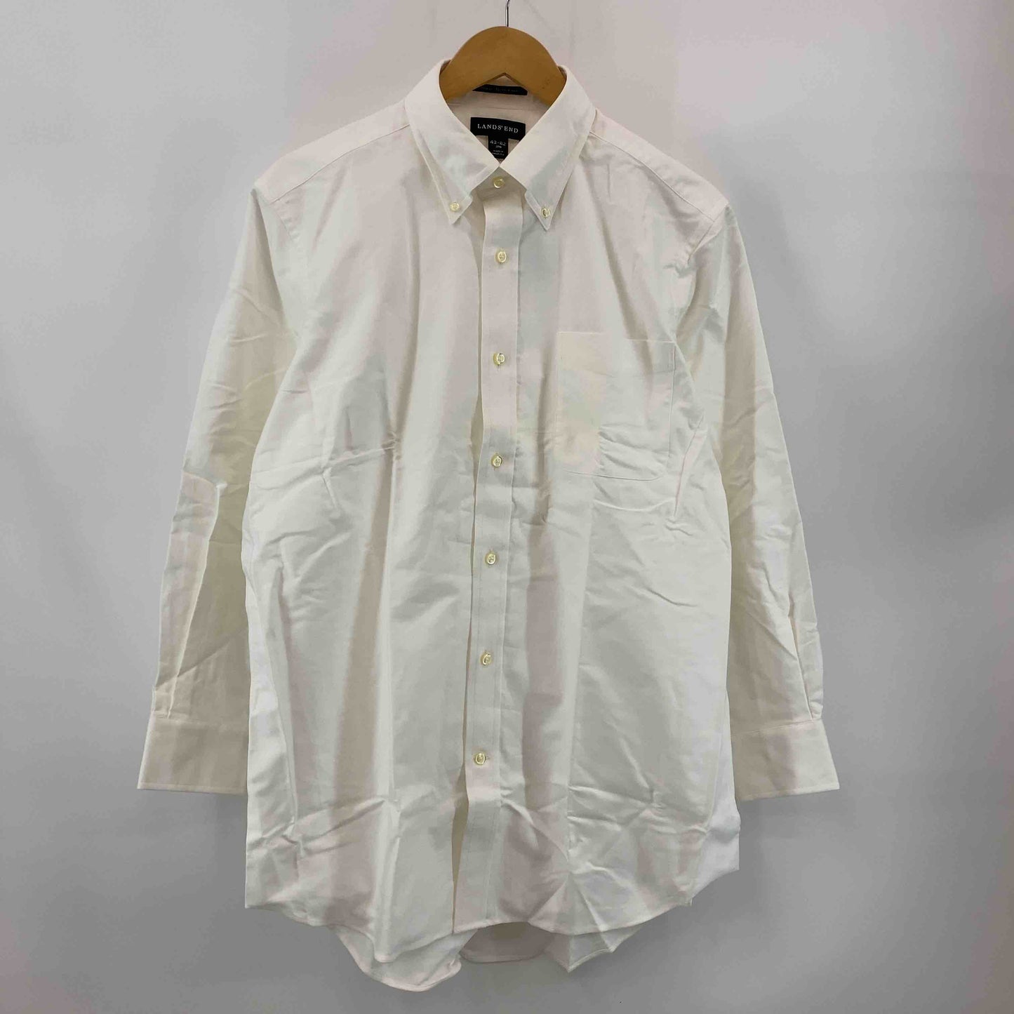 LAND'S END メンズ ランズエンド シャツ オフ 長袖
