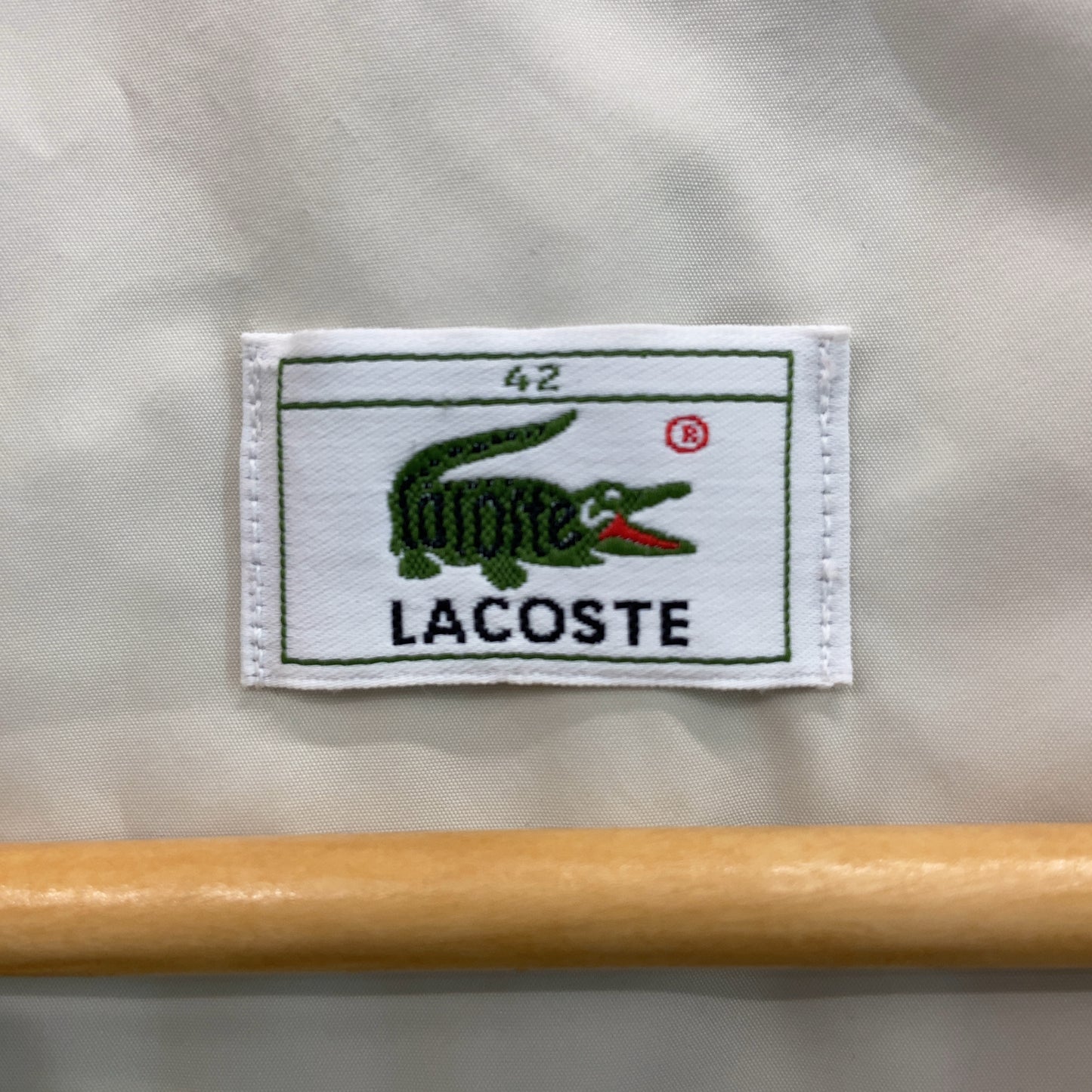 LACOSTE レディース ラコステ ダウン　フェザー　フルジップ　ロゴタグ