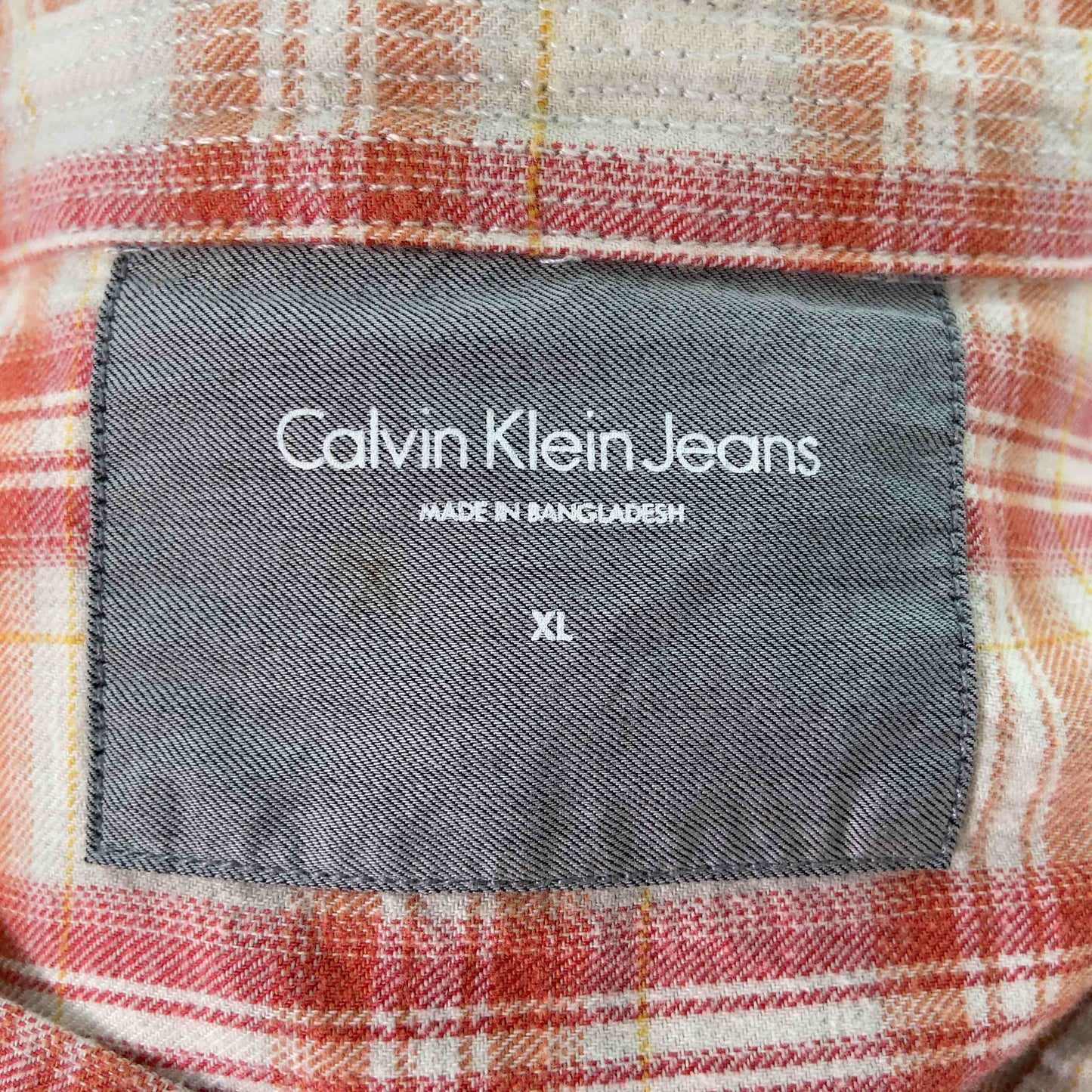 Calvin Klein メンズ カルバンクライン シャツ チェックシャツ