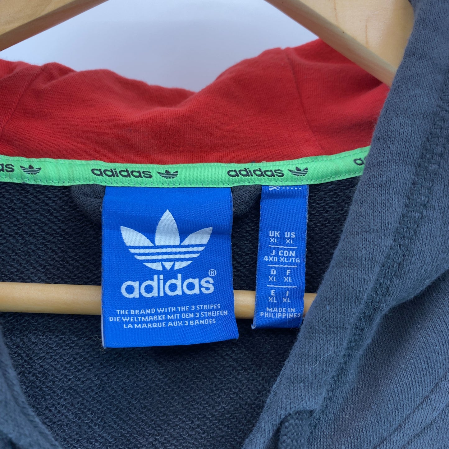 adidas originals メンズ アディダス ジップパーカー ブラック