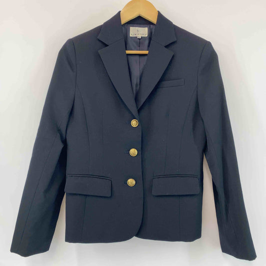 KUMIKYOKU レディース 組曲 テーラードジャケット チェックスカート リボン セットアップ