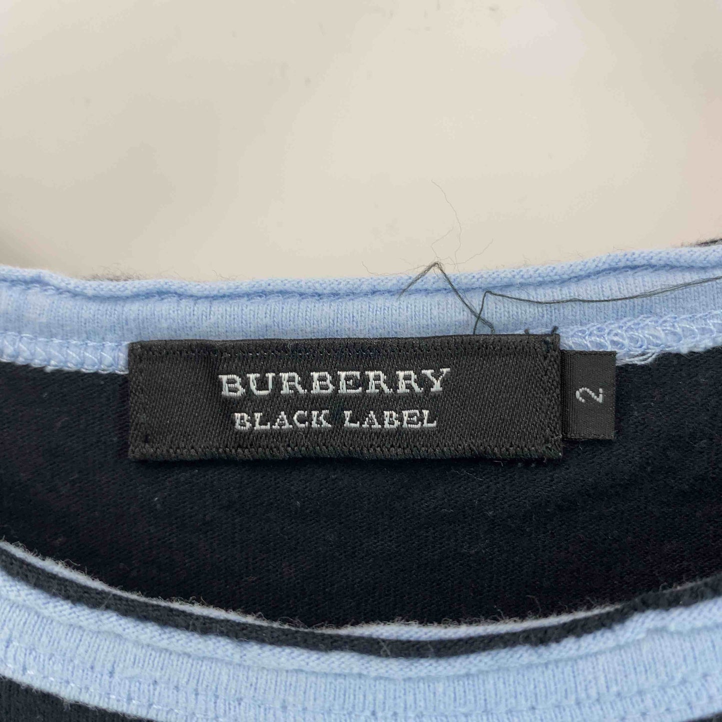 BURBERRY レディース バーバリー バイカラー Tシャツ/カットソー(七部/長袖)