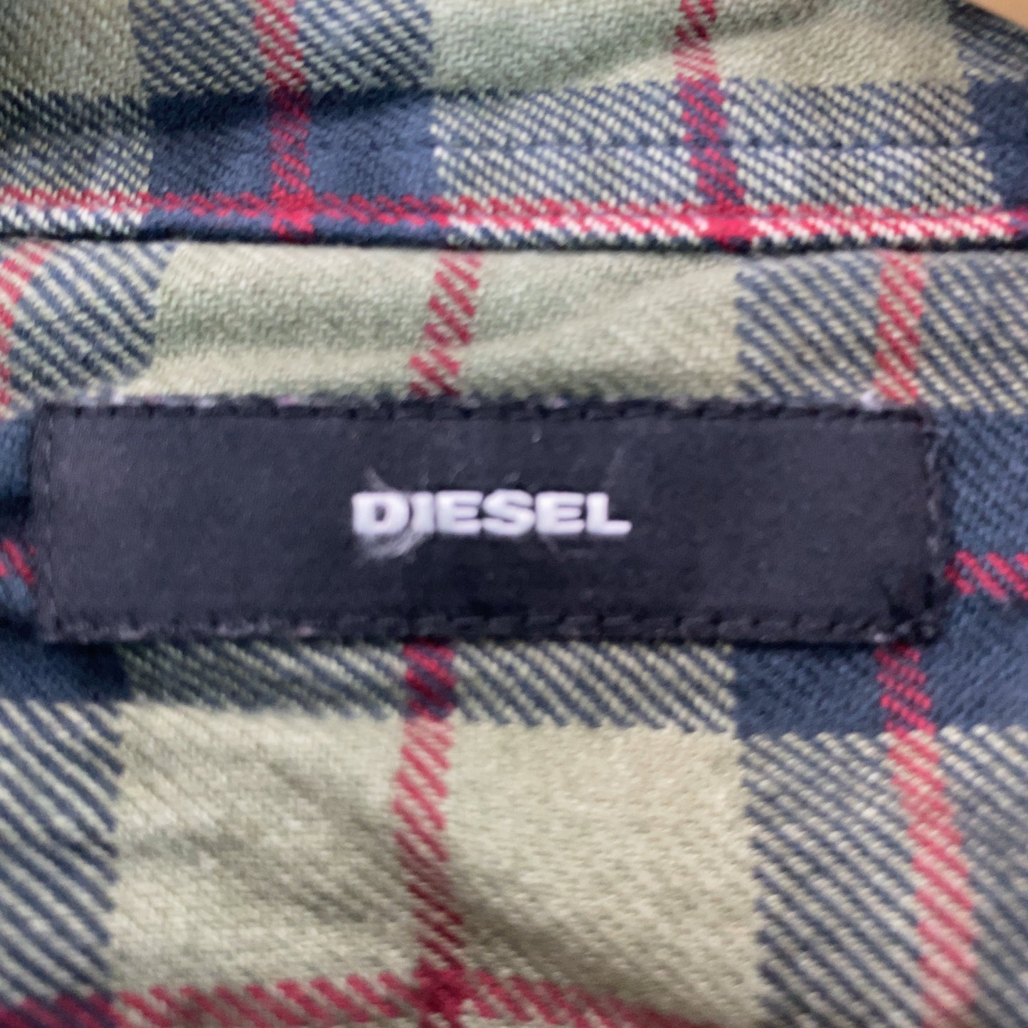 DIESEL メンズ ディーゼル シャツ 長袖シャツ チェック