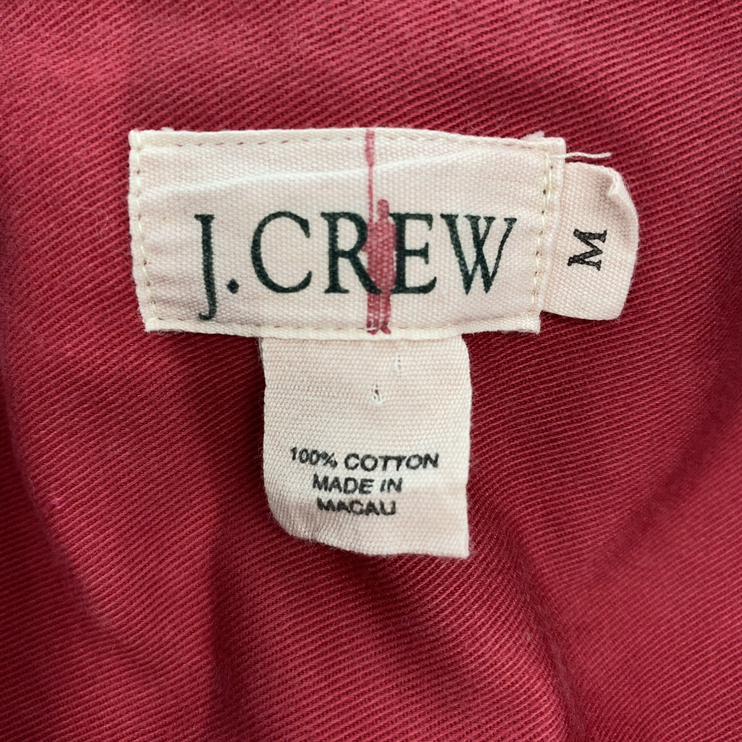 J.CREW メンズ ジェイクルー シャツ　レッド